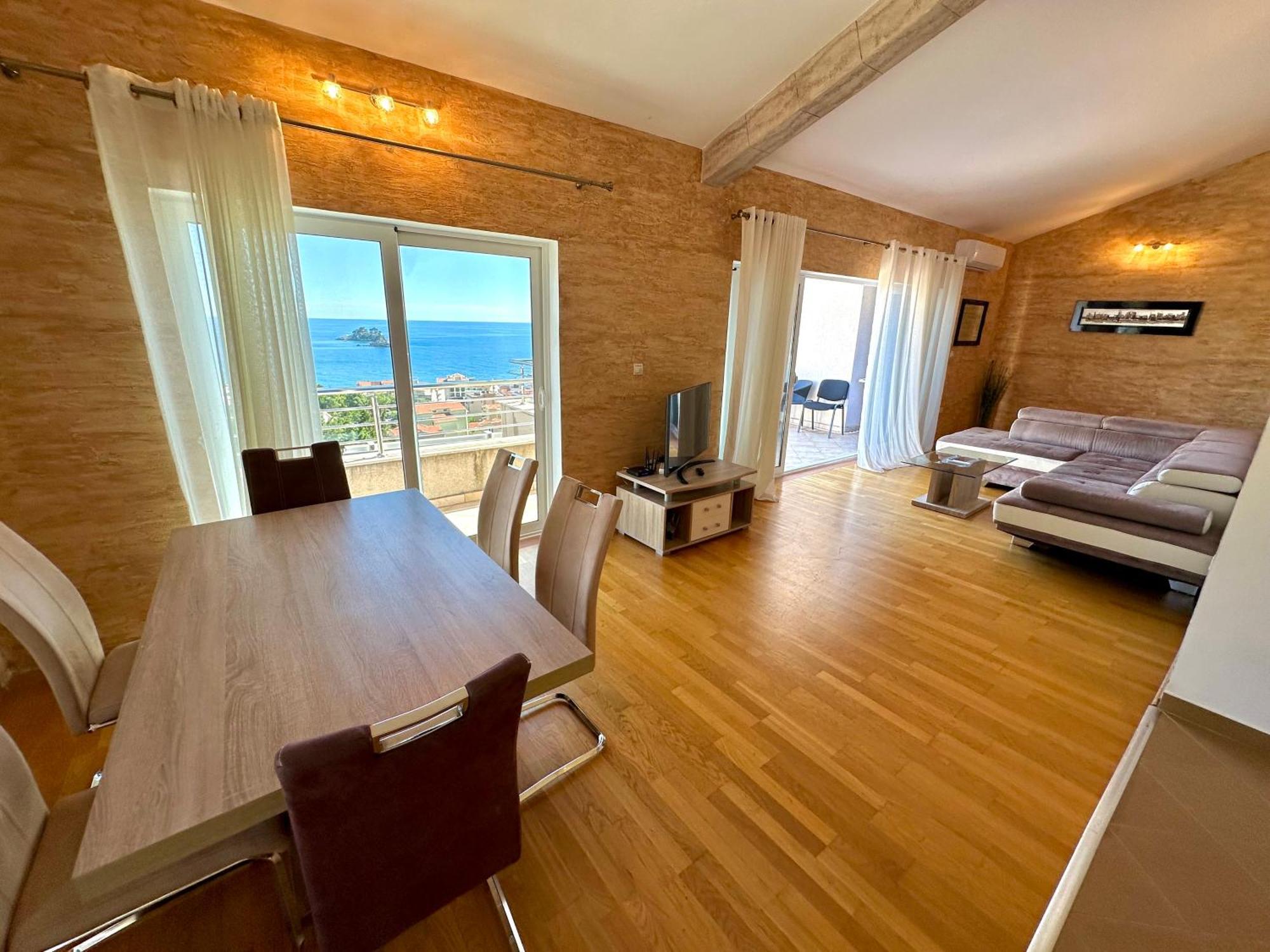 Best View Apartment Петровац Экстерьер фото