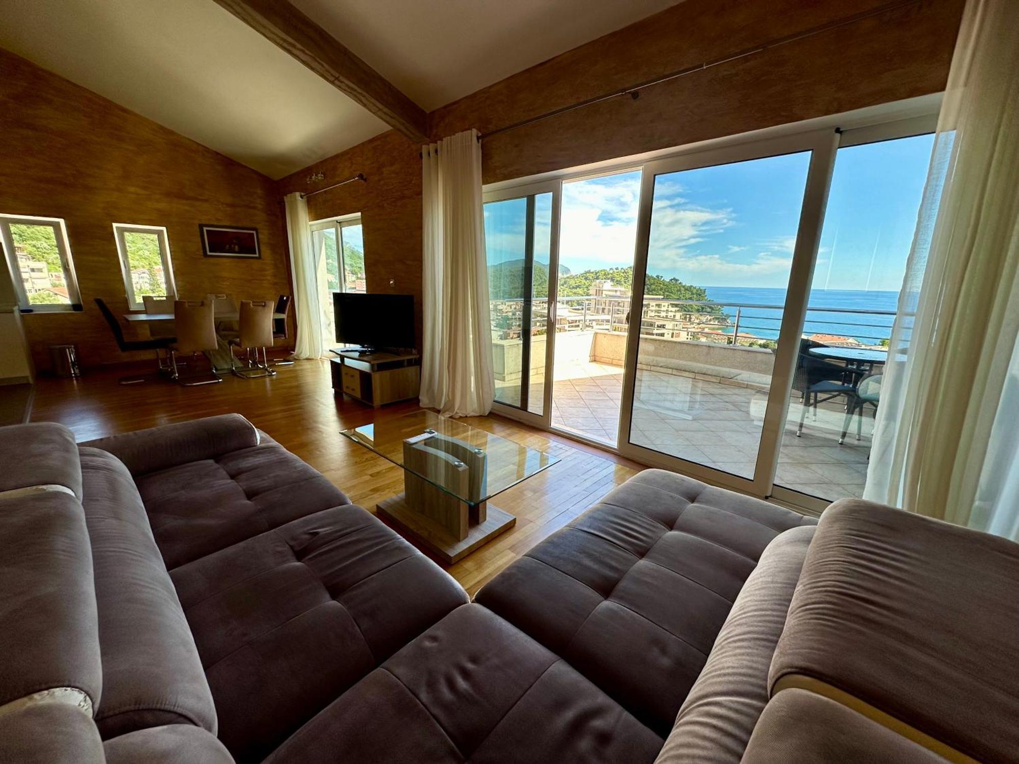 Best View Apartment Петровац Экстерьер фото